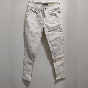 White Levi legging jeans for girls'
